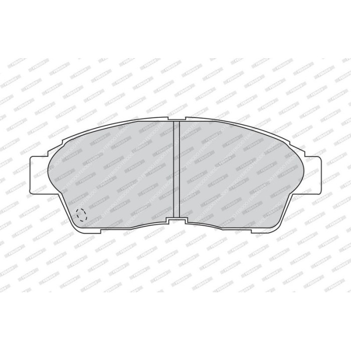 Ferodo FDB867 Bremsbelagsatz, Scheibenbremse PREMIER ECO FRICTION