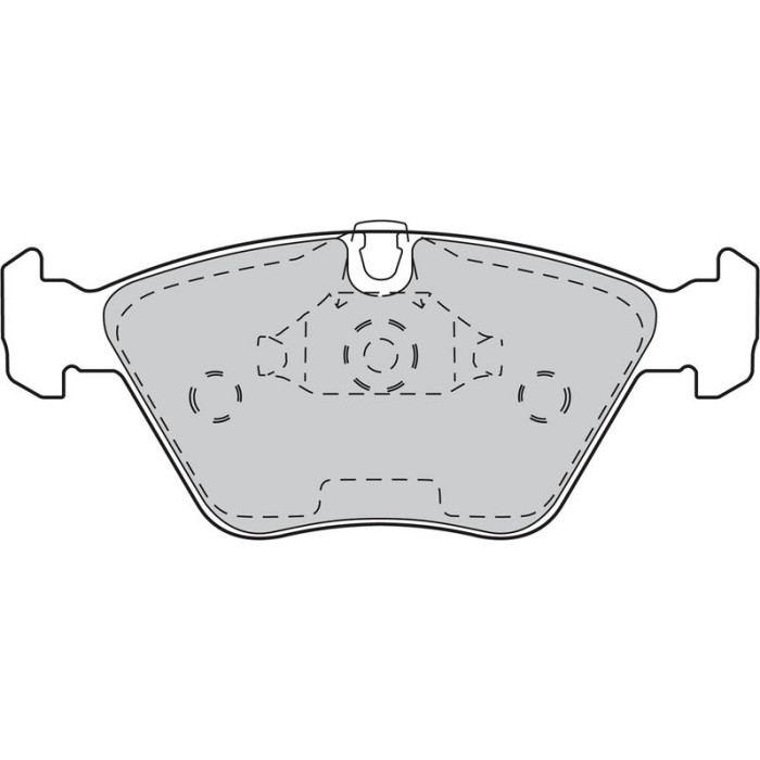 Valeo 598310 Bremsbelagsatz, Scheibenbremse Valeo 598310 Bremsbelagsatz, Scheibenbremse