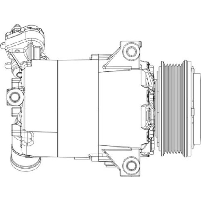 Mahle ACP 556 000P Kompressor, Klimaanlage BEHR Premium Line