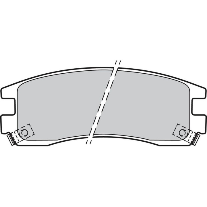 Valeo 598459 Bremsbelagsatz, Scheibenbremse
