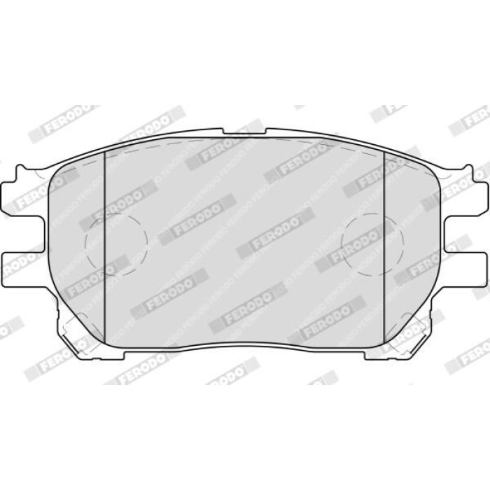 Ferodo FDB1868 Bremsbelagsatz, Scheibenbremse PREMIER ECO FRICTION Ferodo FDB1868 Bremsbelagsatz, Scheibenbremse PREMIER ECO FRICTION