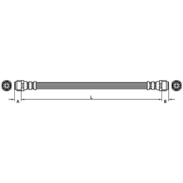 Metzger 4110360 Bremsschlauch