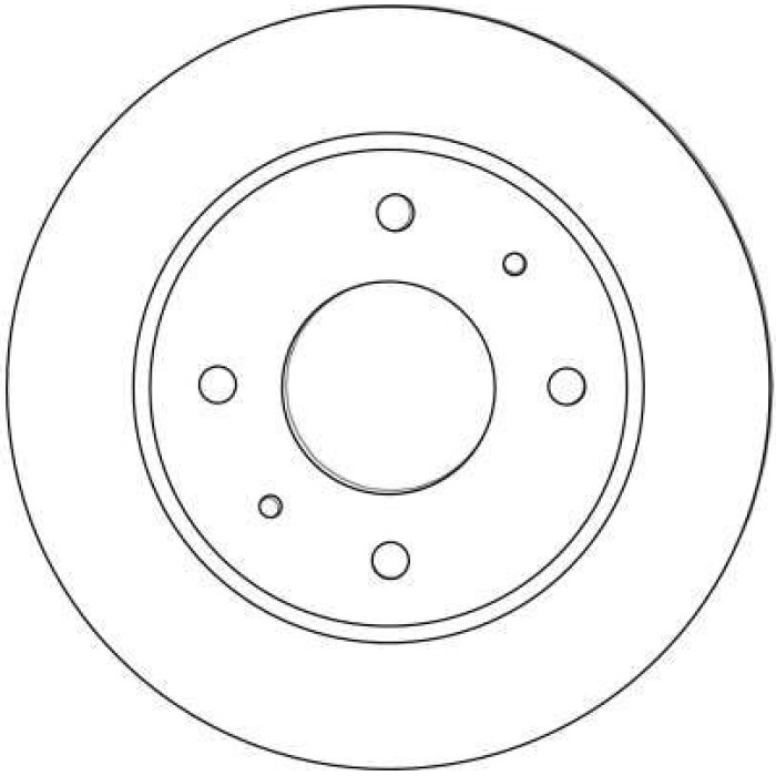 TRW DF4463 Bremsscheibe