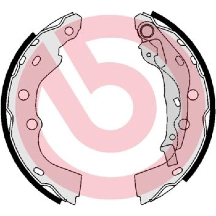 Brembo S 78 510 Bremsbackensatz ESSENTIAL LINE Brembo S 78 510 Bremsbackensatz ESSENTIAL LINE