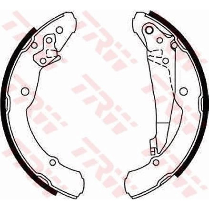 TRW GS8639 Bremsbackensatz TRW GS8639 Bremsbackensatz