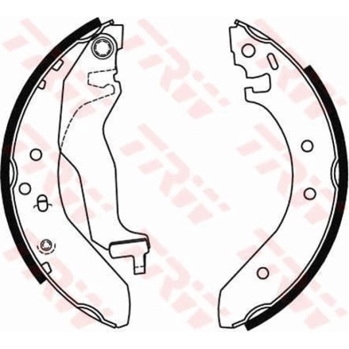 TRW GS6246 Bremsbackensatz TRW GS6246 Bremsbackensatz