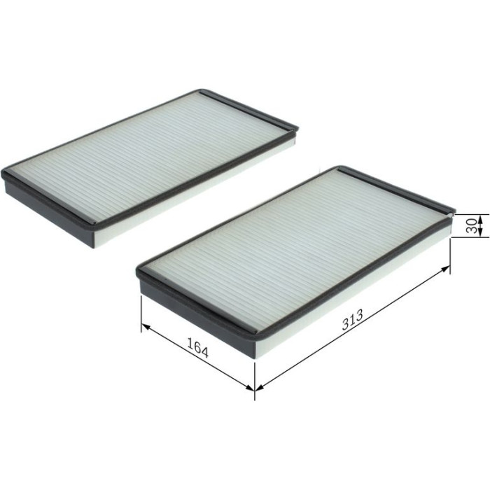 BOSCH 1 987 432 103 Innenraumfilter BOSCH 1 987 432 103 Innenraumfilter