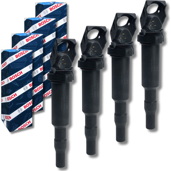 4x BOSCH 0 221 504 464 Zündspule 4x BOSCH 0 221 504 464 Zündspule