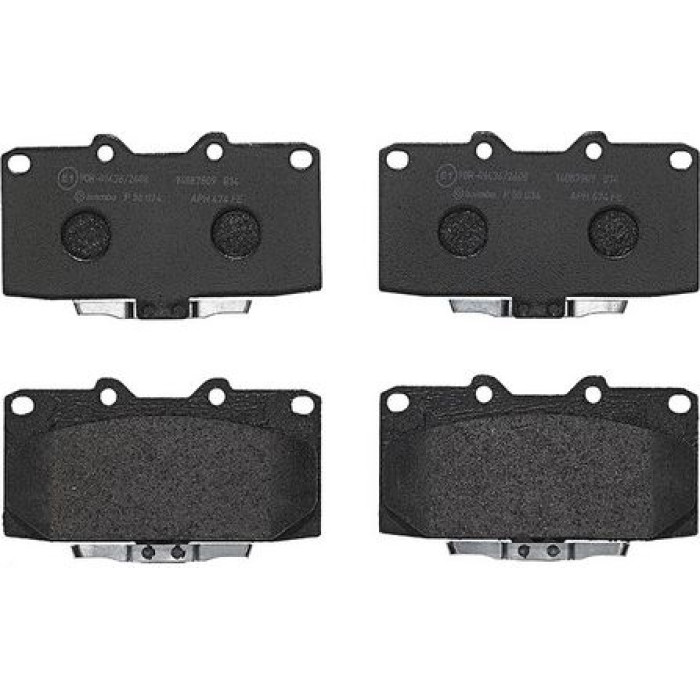 Brembo P 56 034 Bremsbelagsatz, Scheibenbremse PRIME LINE Brembo P 56 034 Bremsbelagsatz, Scheibenbremse PRIME LINE