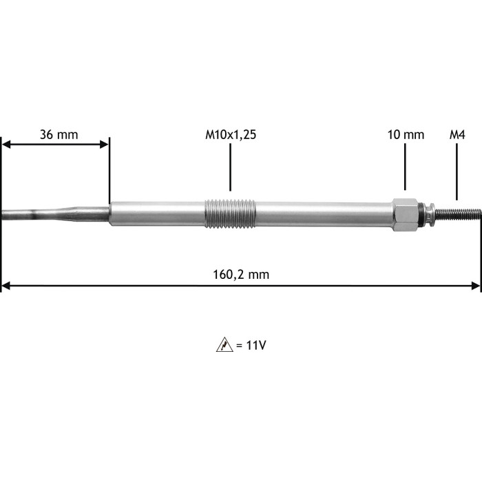 Valeo 345144 Glühkerze Valeo 345144 Glühkerze