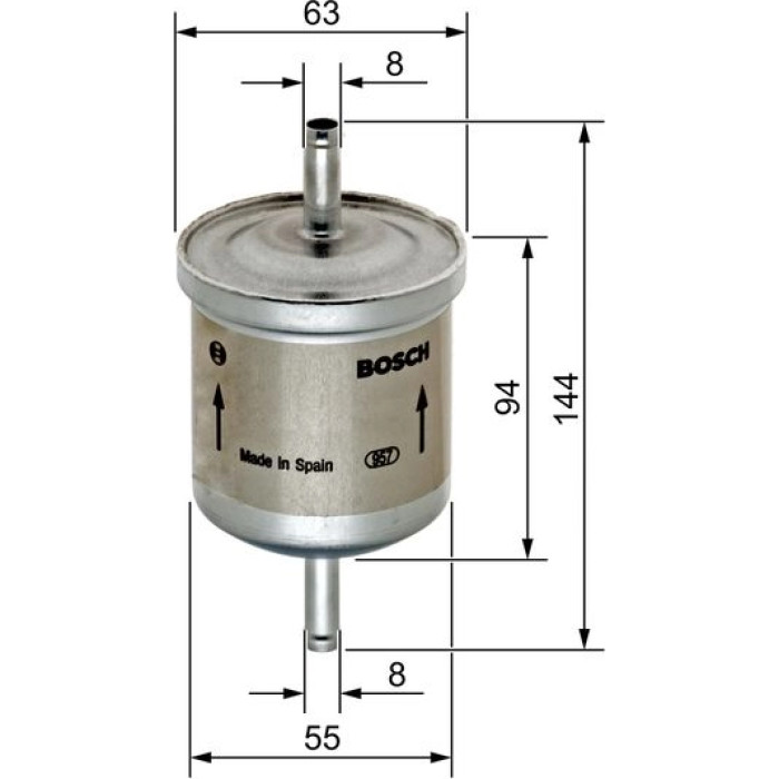 BOSCH 0 450 905 280 Kraftstofffilter BOSCH 0 450 905 280 Kraftstofffilter