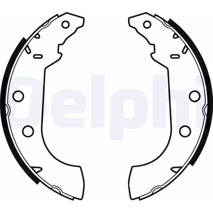 Delphi LS1347 Bremsbackensatz