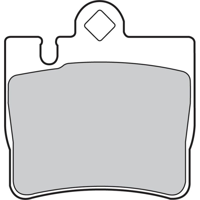 Valeo 598446 Bremsbelagsatz, Scheibenbremse