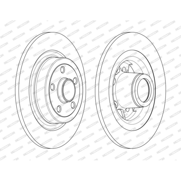 Ferodo DDF2264-1 Bremsscheibe PREMIER