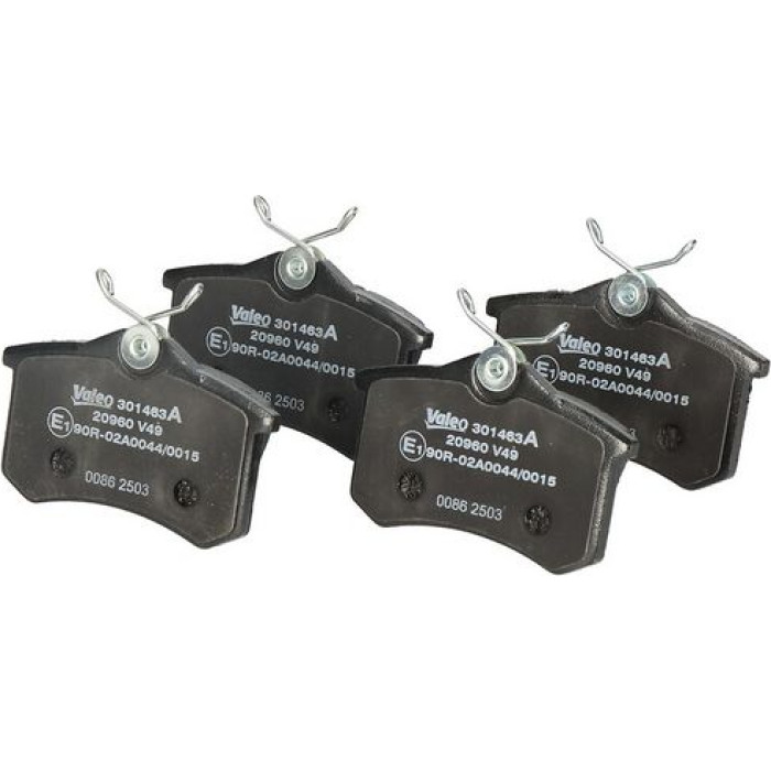 Valeo 301463A Bremsbelagsatz, Scheibenbremse EXPERT Valeo 301463A Bremsbelagsatz, Scheibenbremse EXPERT