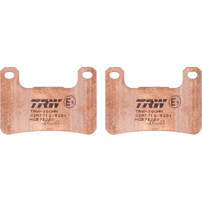 TRW MCB752SV Bremsbelagsatz, Scheibenbremse Sinter Street
