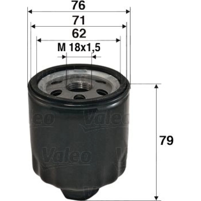 Valeo 586072 Ölfilter Valeo 586072 Ölfilter