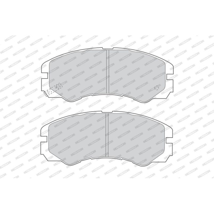 Ferodo FDB1015 Bremsbelagsatz, Scheibenbremse PREMIER ECO FRICTION Ferodo FDB1015 Bremsbelagsatz, Scheibenbremse PREMIER ECO FRICTION