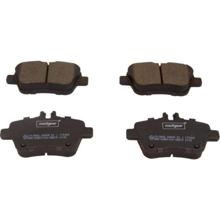 Maxgear 19-3002 Bremsbelagsatz, Scheibenbremse