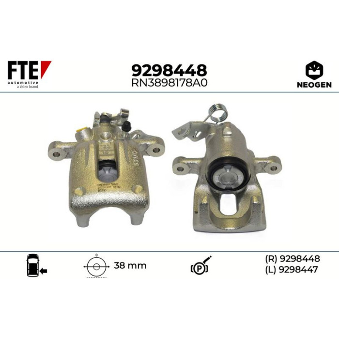FTE 9298448 Bremssattel NEOGEN FTE 9298448 Bremssattel NEOGEN