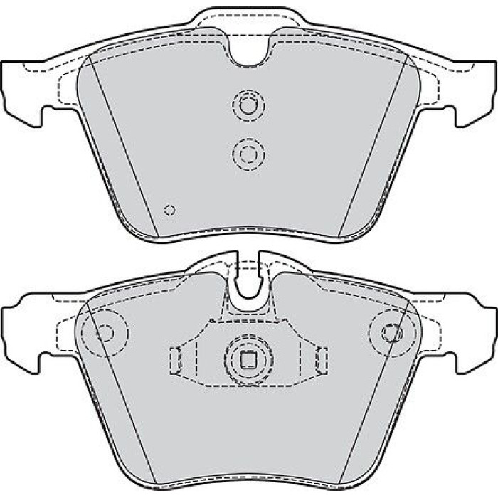 Valeo 601752 Bremsbelagsatz, Scheibenbremse Valeo 601752 Bremsbelagsatz, Scheibenbremse