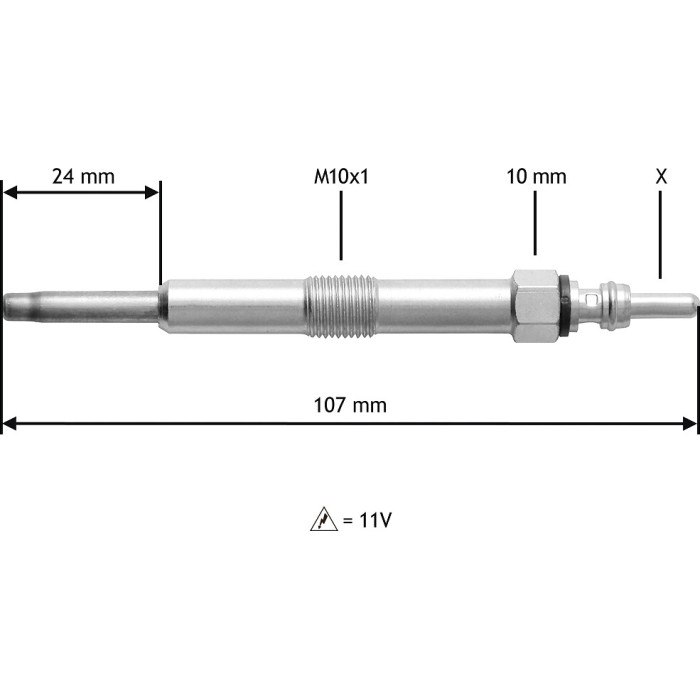 Valeo 345165 Glühkerze Valeo 345165 Glühkerze