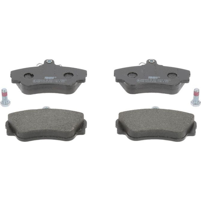 Ferodo FDB671 Bremsbelagsatz, Scheibenbremse PREMIER ECO FRICTION Ferodo FDB671 Bremsbelagsatz, Scheibenbremse PREMIER ECO FRICTION