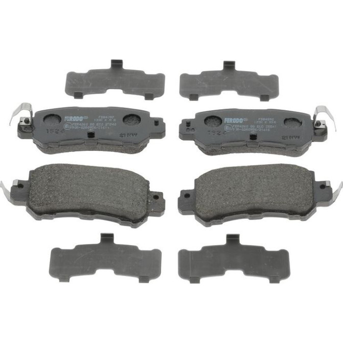 Ferodo FDB4892 Bremsbelagsatz, Scheibenbremse PREMIER ECO FRICTION Ferodo FDB4892 Bremsbelagsatz, Scheibenbremse PREMIER ECO FRICTION
