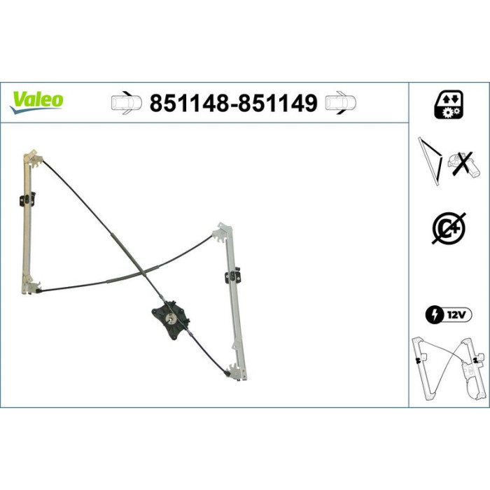 Valeo 851149 Fensterheber Valeo 851149 Fensterheber
