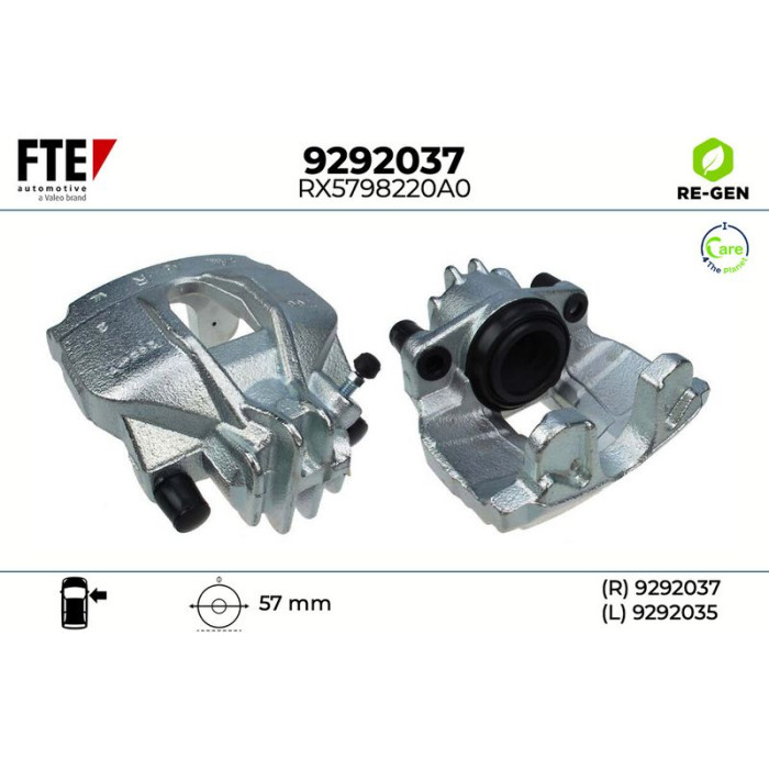 FTE 9292037 Bremssattel FTE 9292037 Bremssattel