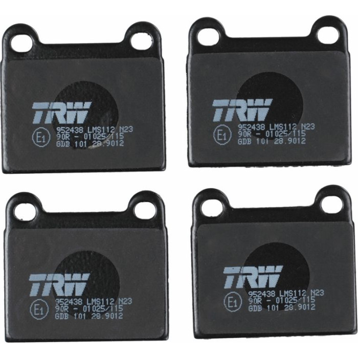TRW GDB101 Bremsbelagsatz, Scheibenbremse COTEC