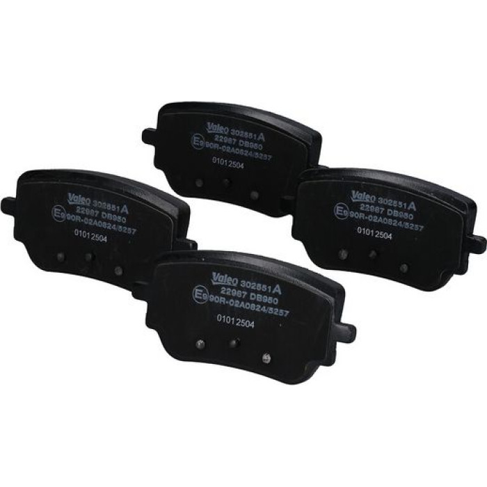 Valeo 302551A Bremsbelagsatz, Scheibenbremse EXPERT