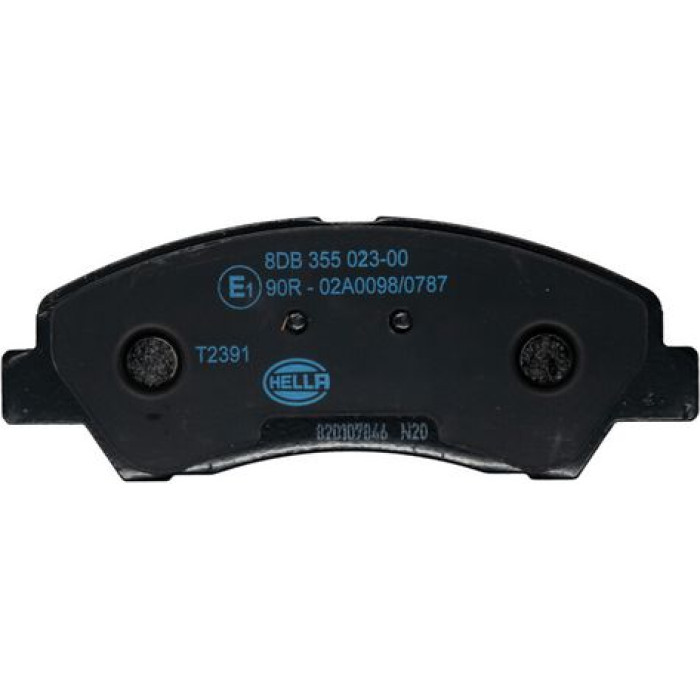 Hella 8DB 355 023-001 Bremsbelagsatz, Scheibenbremse Hella 8DB 355 023-001 Bremsbelagsatz, Scheibenbremse