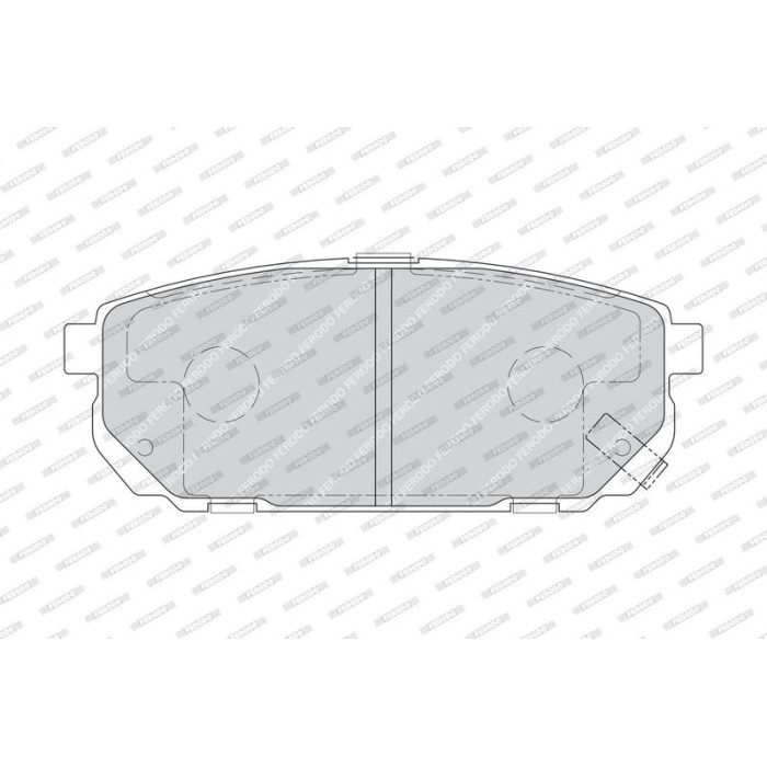 Ferodo FDB1736 Bremsbelagsatz, Scheibenbremse PREMIER ECO FRICTION