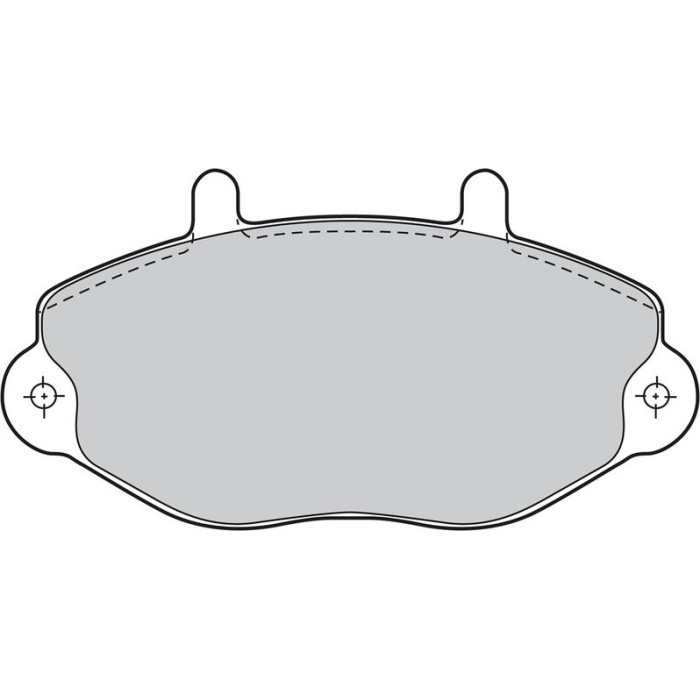 Valeo 598037 Bremsbelagsatz, Scheibenbremse Valeo 598037 Bremsbelagsatz, Scheibenbremse