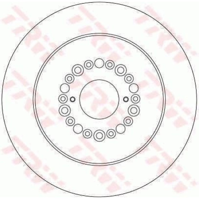 TRW DF4289 Bremsscheibe