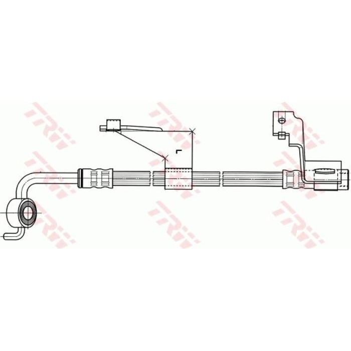 TRW PHD364 Bremsschlauch