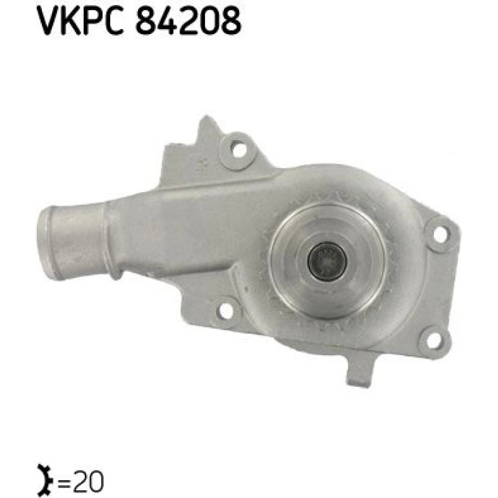 SKF VKPC 84208 Wasserpumpe SKF VKPC 84208 Wasserpumpe
