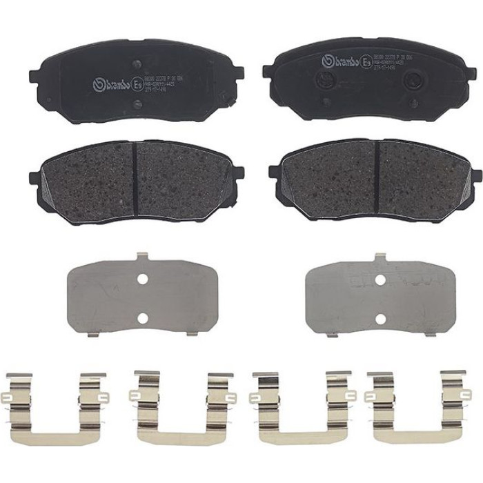 Brembo P 30 086 Bremsbelagsatz, Scheibenbremse PRIME LINE Brembo P 30 086 Bremsbelagsatz, Scheibenbremse PRIME LINE