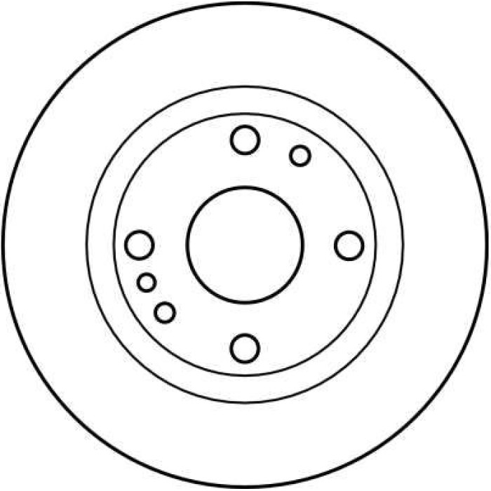 TRW DF3088 Bremsscheibe