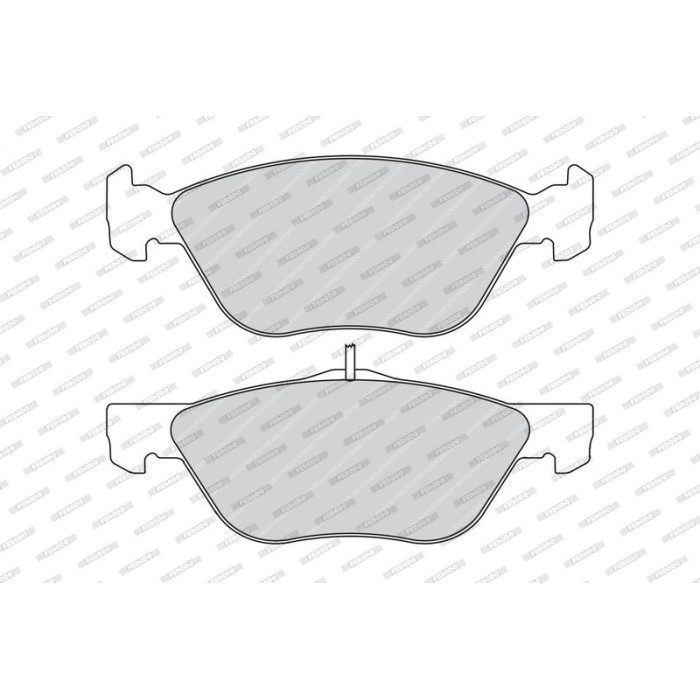 Ferodo FDB1299 Bremsbelagsatz, Scheibenbremse PREMIER ECO FRICTION