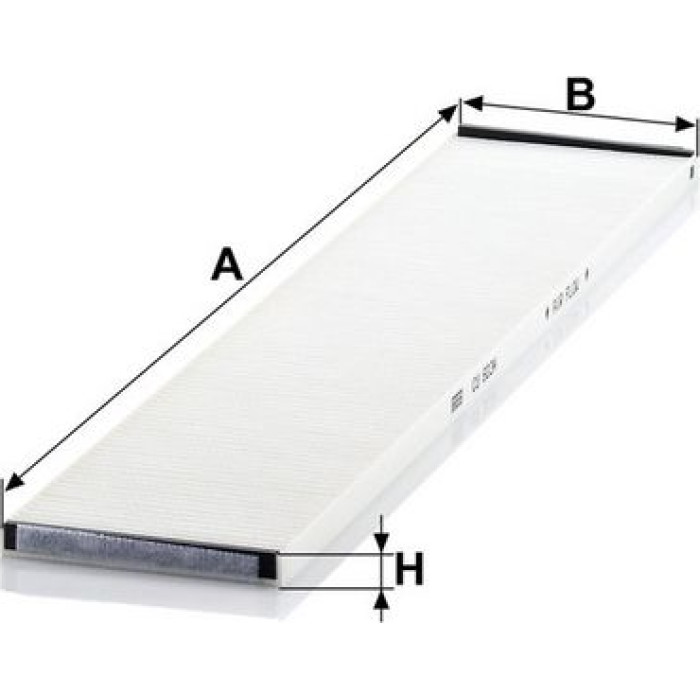 MANN-FILTER CU 6034 Innenraumfilter, Partikelfilter MANN-FILTER CU 6034 Innenraumfilter, Partikelfilter