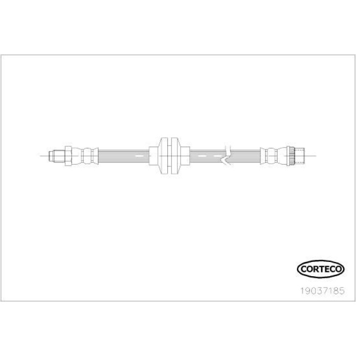 Corteco 19037185 Bremsschlauch