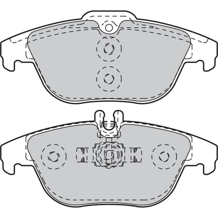 Valeo 601051 Bremsbelagsatz, Scheibenbremse Valeo 601051 Bremsbelagsatz, Scheibenbremse