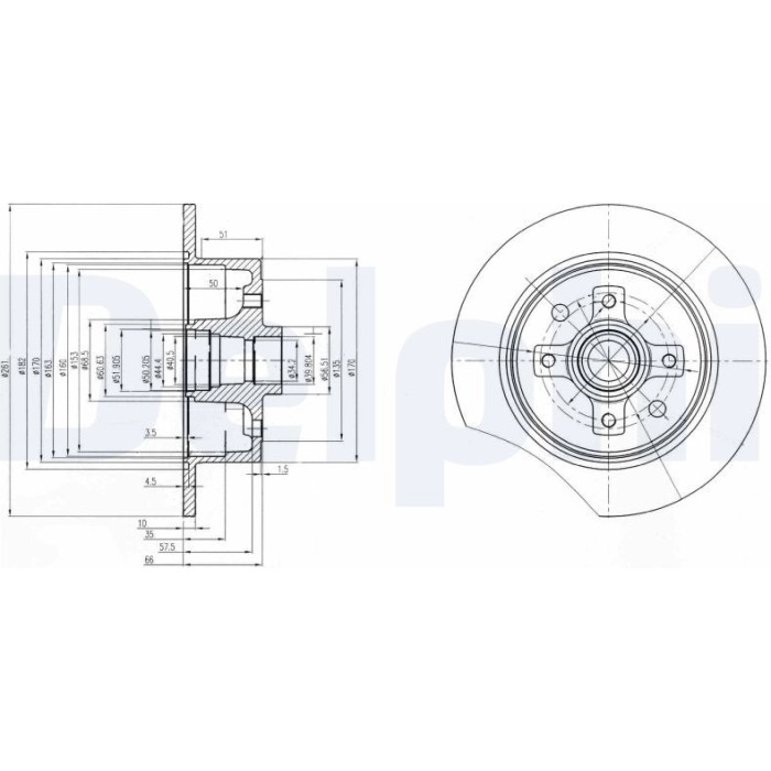 Bremsscheibe BG2571