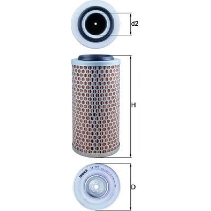 Knecht LX 272 Luftfilter Knecht LX 272 Luftfilter