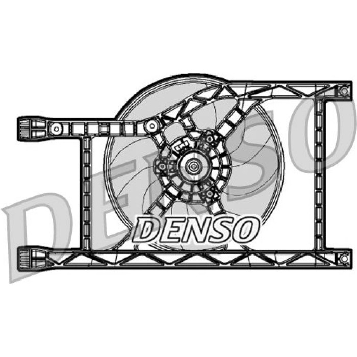Denso DER09047 Lüfter, Motorkühlung