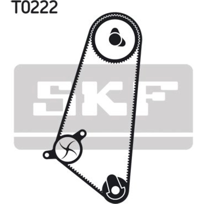 SKF VKMC 05401 Wasserpumpe + Zahnriemensatz