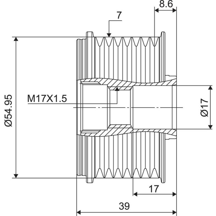 Generatorfreilauf 588138 Generatorfreilauf 588138