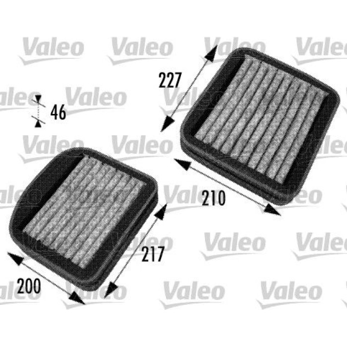 Valeo 698772 Filter, Innenraumluft PROTECT Valeo 698772 Filter, Innenraumluft PROTECT